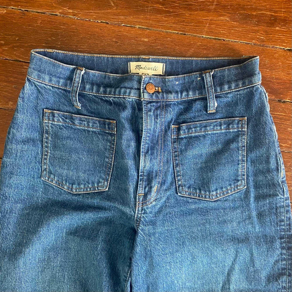 Madewell Emmett The Perfect Wide-Leg Jean 28